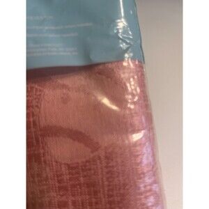 Blossom Bloom Pink Jacquard Easter Egg Napkins Table Scarves 20x20” Square 4pc